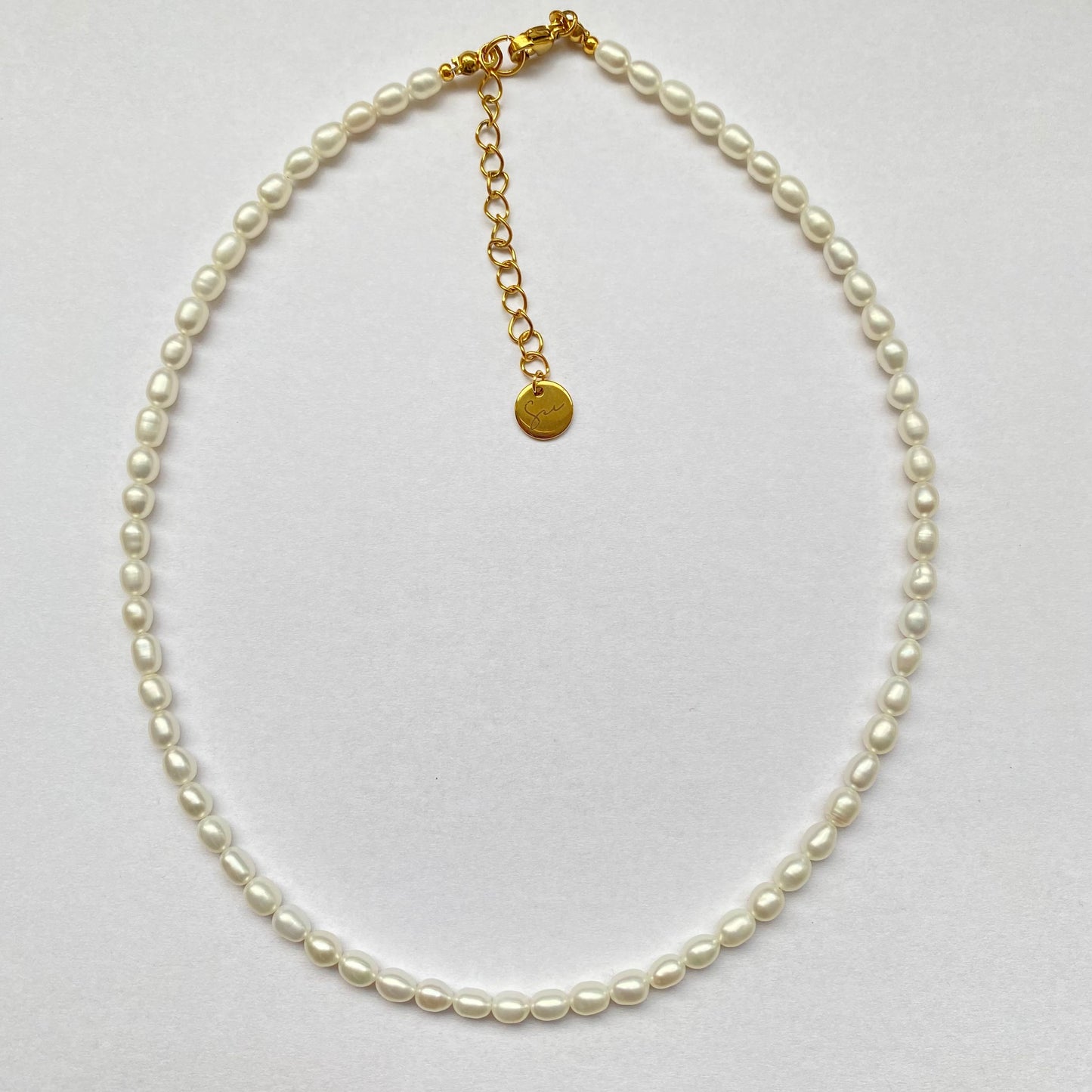 Pearls choker necklace