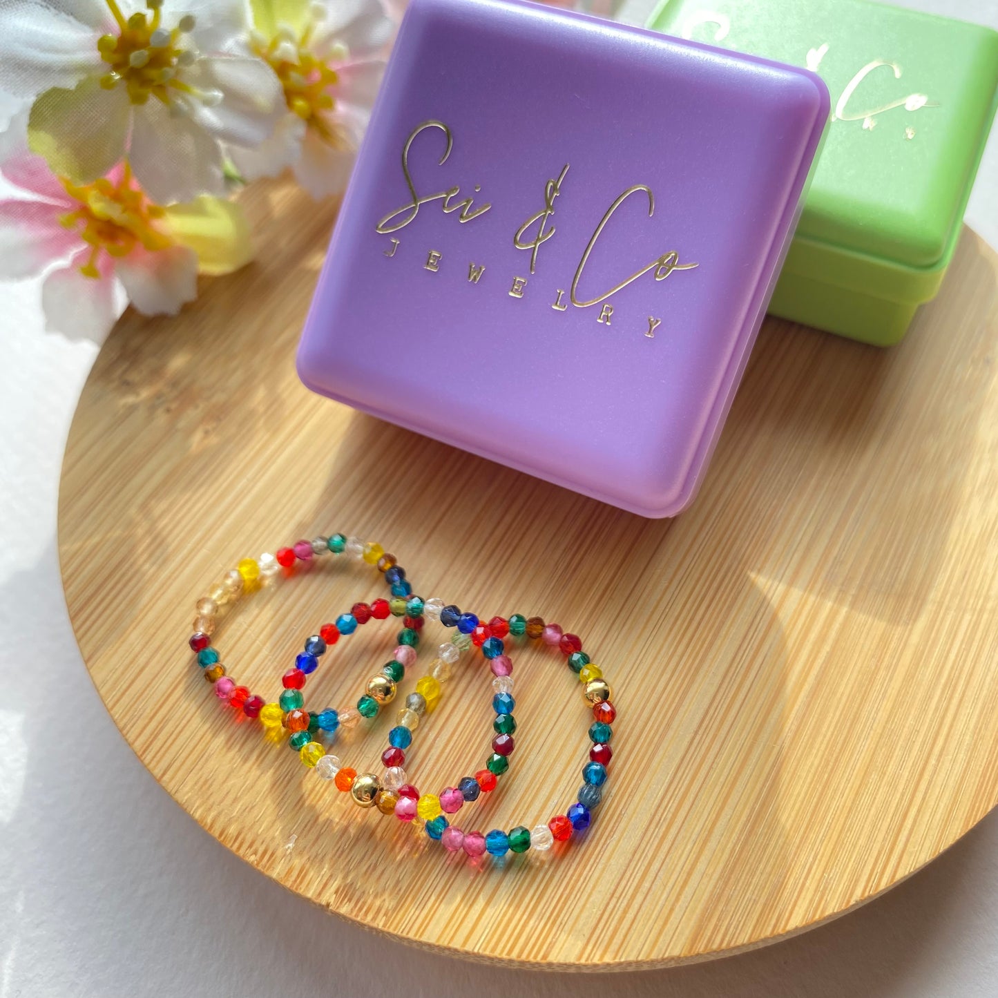 Crystal rings