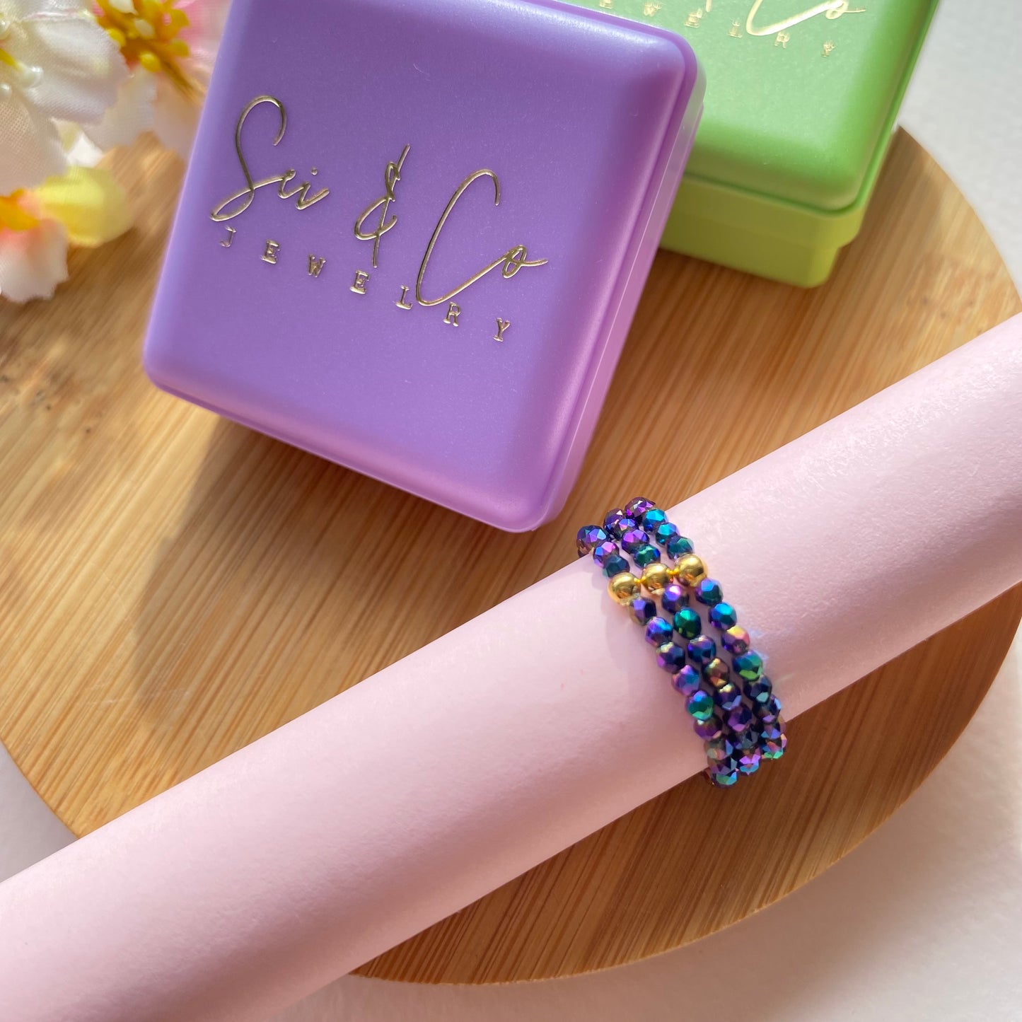 Crystal rings