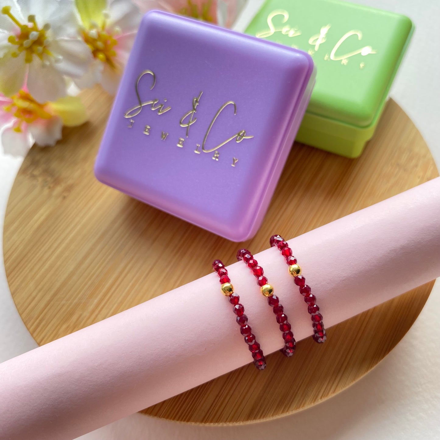 Crystal rings