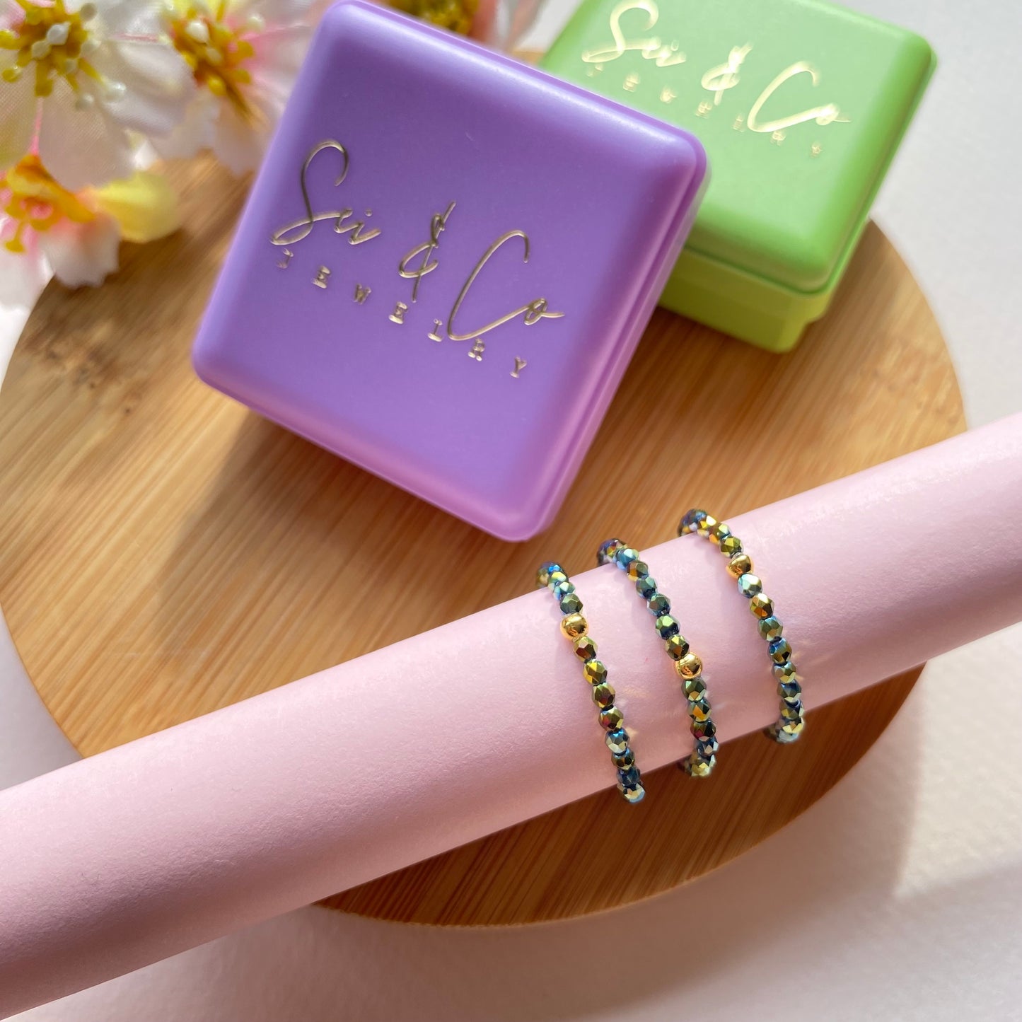 Crystal rings