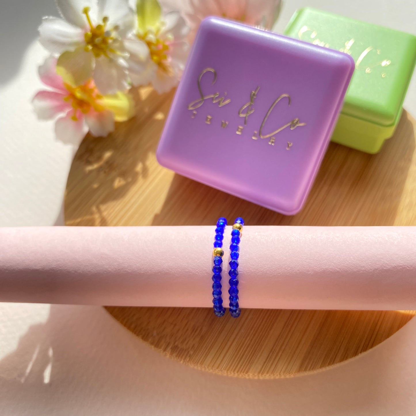 Crystal rings