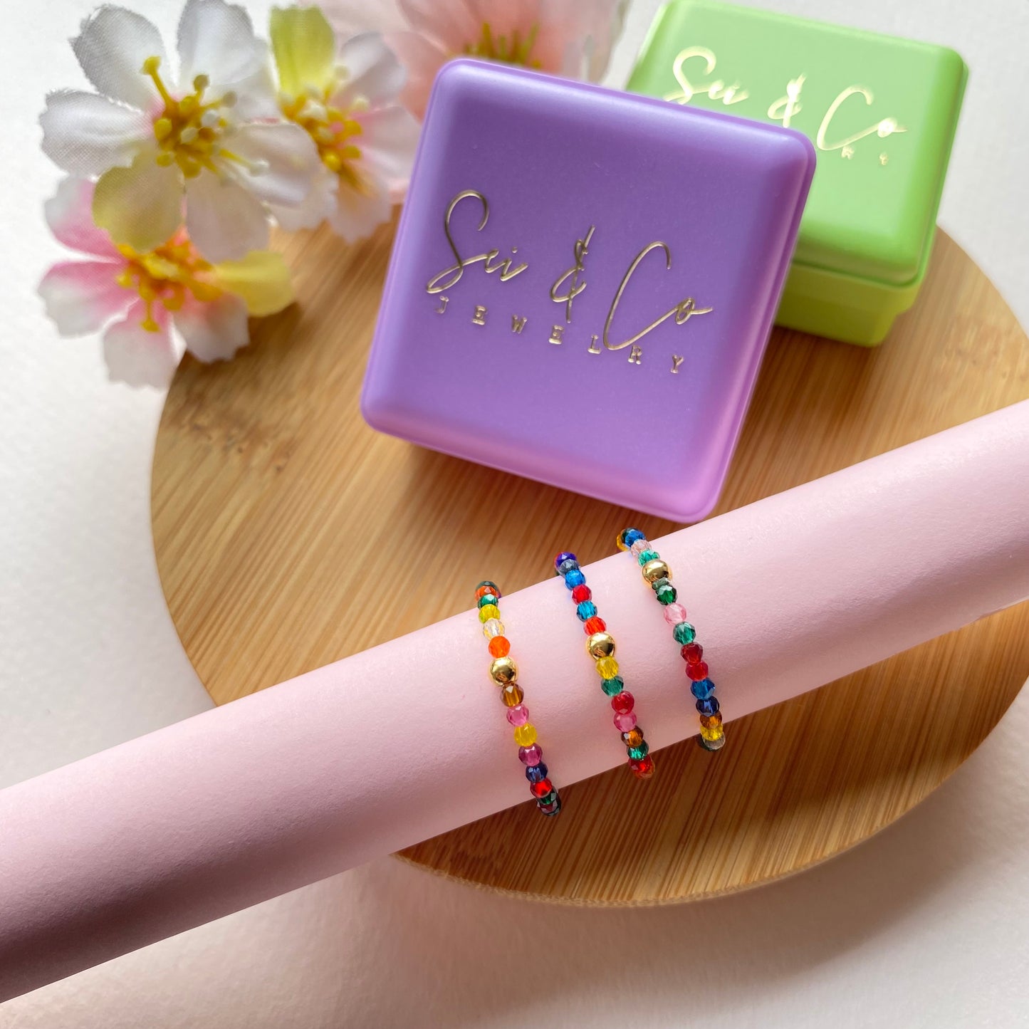 Crystal rings