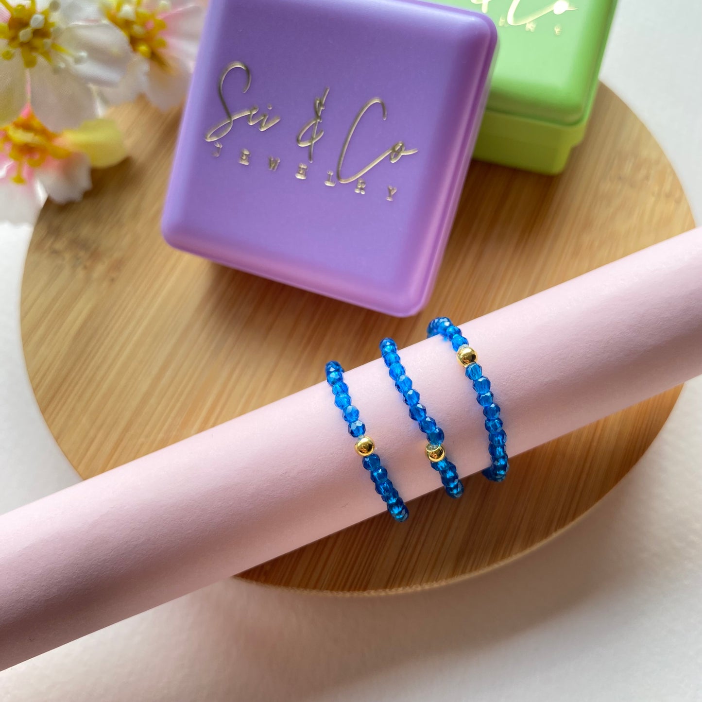 Crystal rings